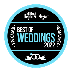 Midland Reporter Telegram Best of Weddings 2022 badge